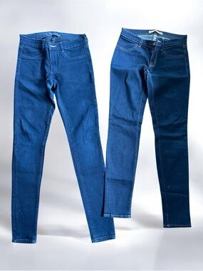 Juicy Couture & J -Brand 2 Women’s jeans Blue Skinny Jeans/Jeggings